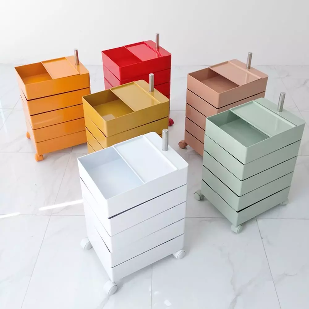 Mona Container 360 Movable Gap Storage 3D model_0