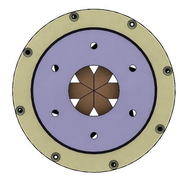 D25B6NM Necking mechanics for 3d printing diy idea 3D print model_3
