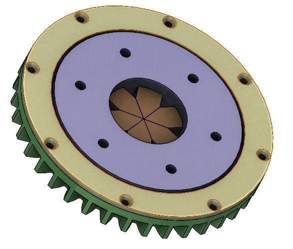 D25B6NM Necking mechanics for 3d printing diy idea 3D print model_5