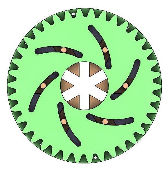 D25B6NM Necking mechanics for 3d printing diy idea 3D print model_6