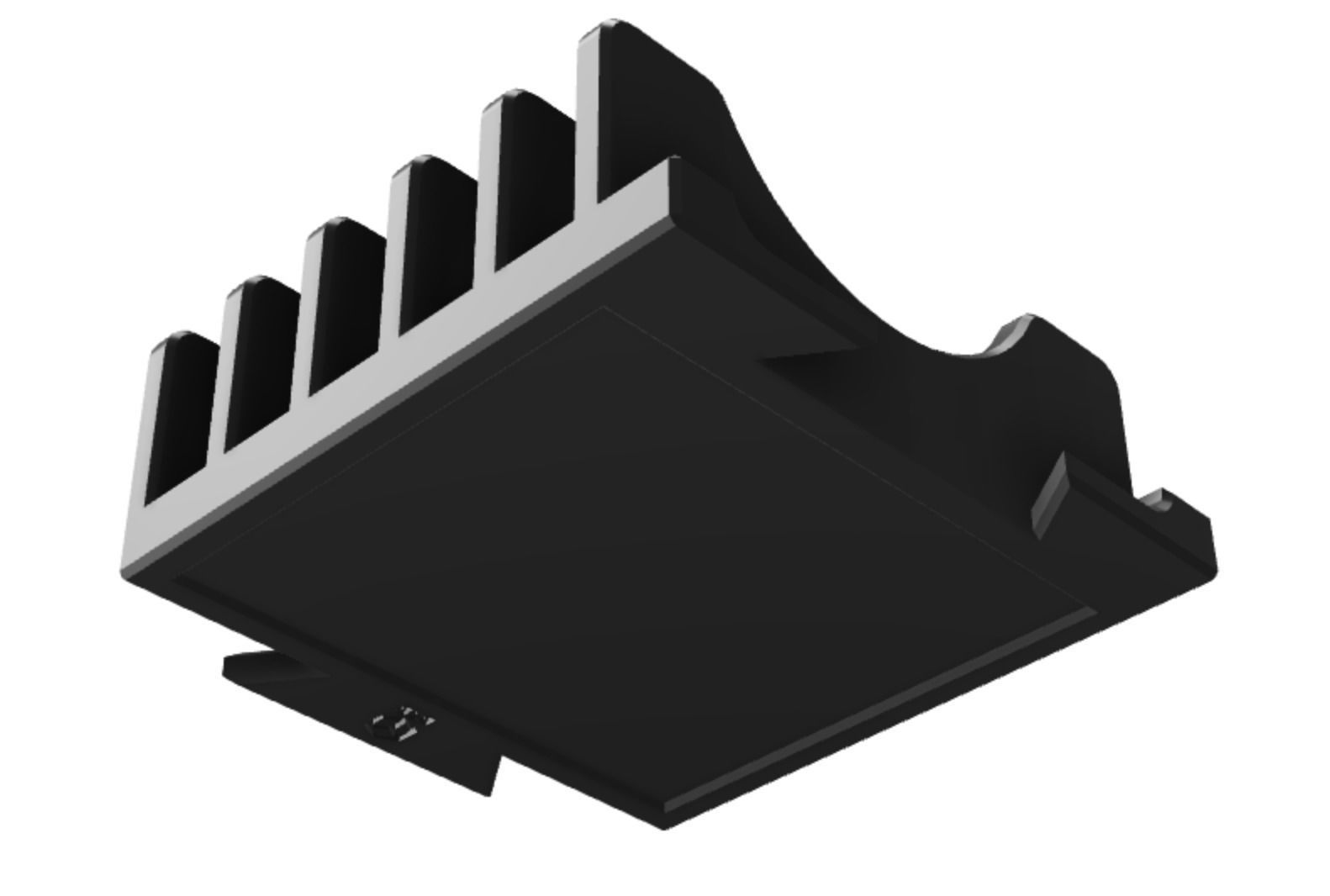 Tupperware Lid Holder 3D print model_19