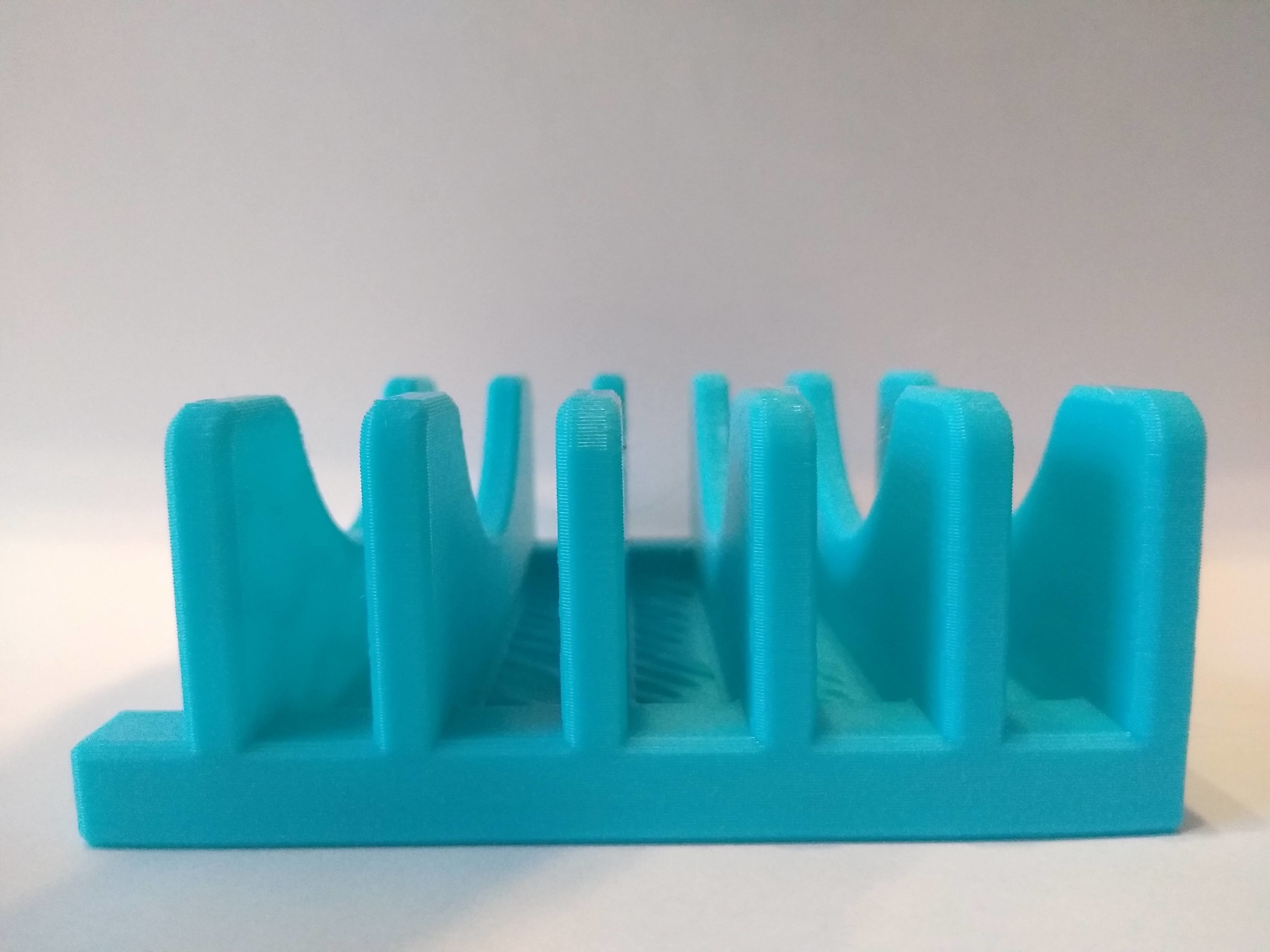 Tupperware Lid Holder 3D print model_15