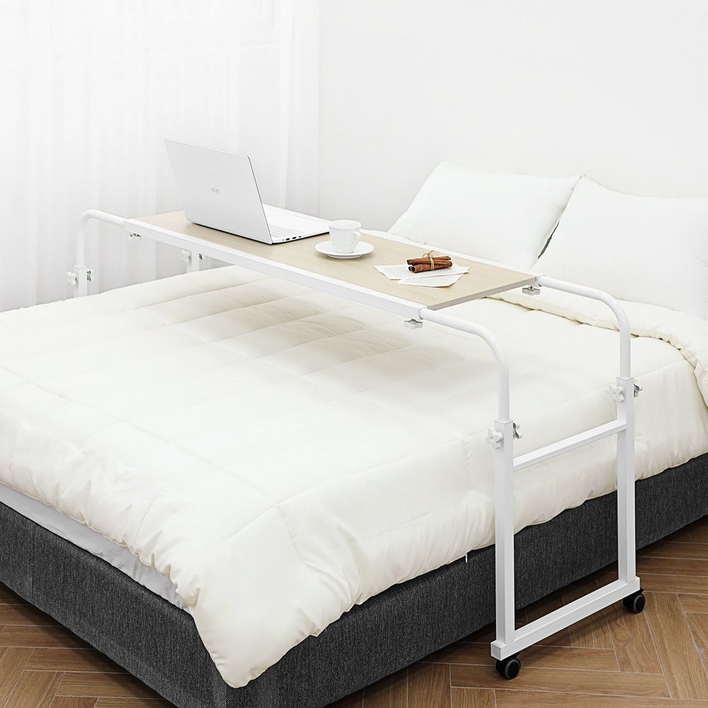 Desk Side Laptop Table Desk 3D model_1