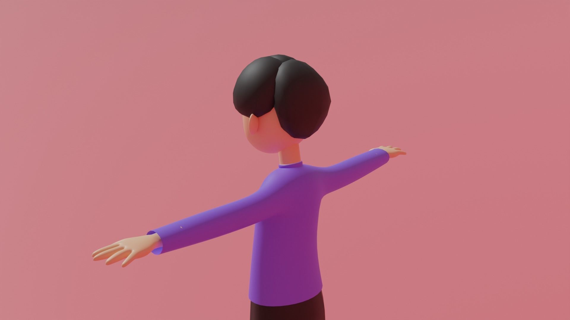 Man character 3D model_3