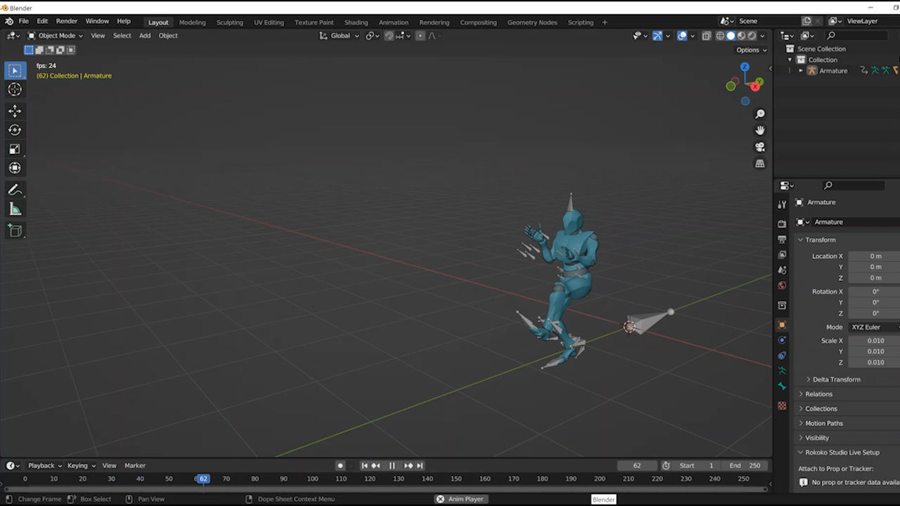 21 Action and Gun Motion capture files for Blender3d 3D model animated ...