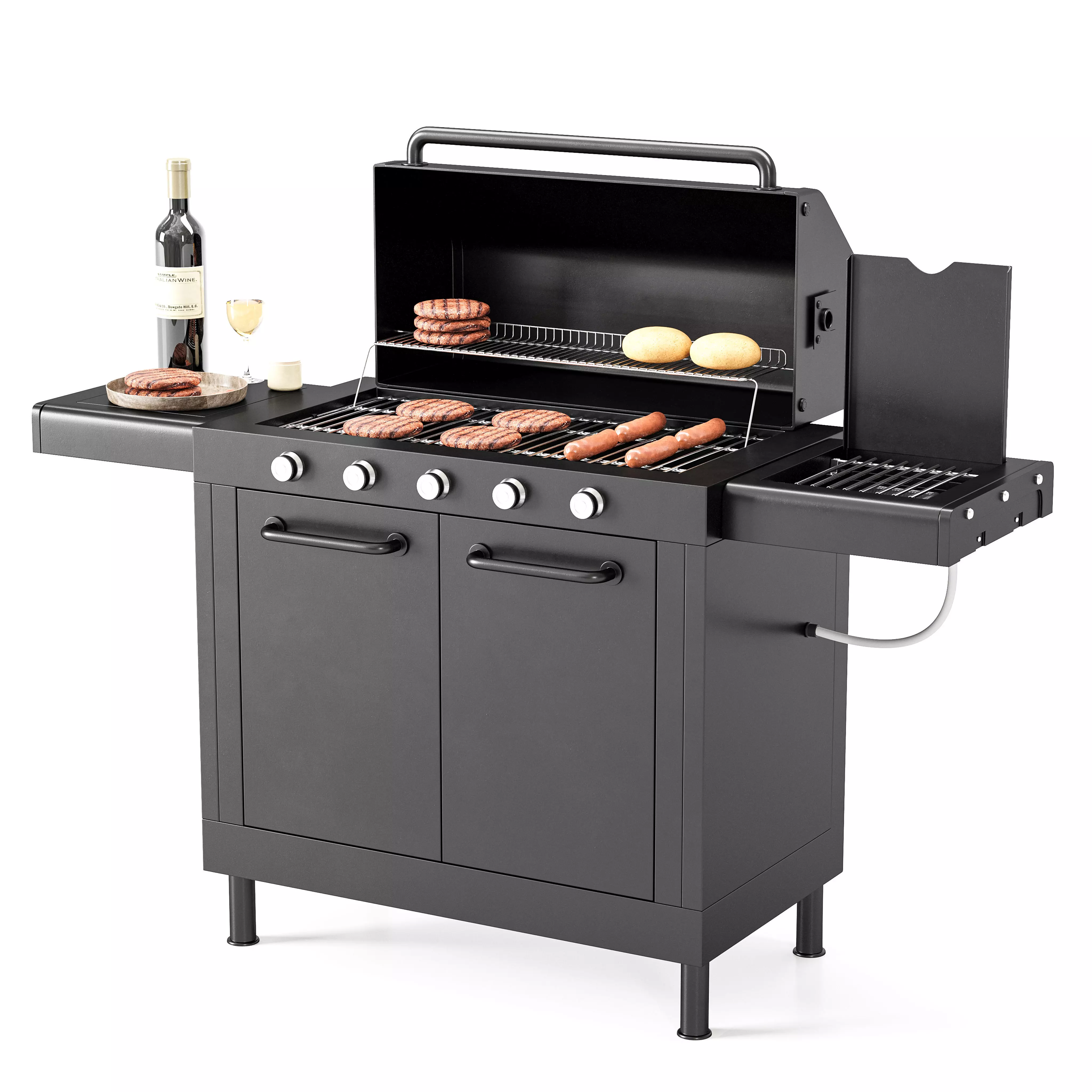 Barbecue 24 3D model_0