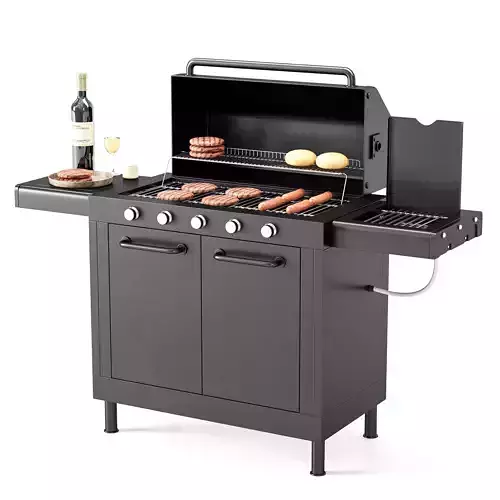 Barbecue 24 3D model