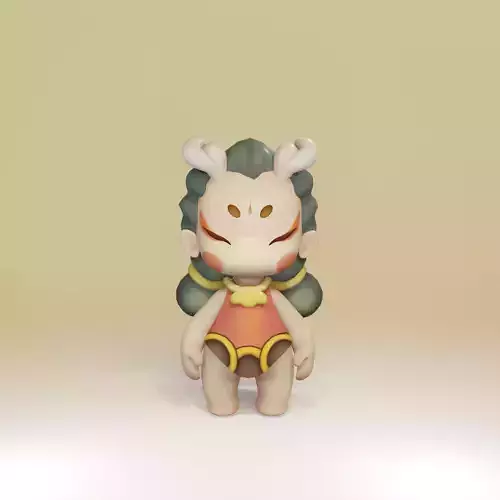 Nalong  Low-poly 3D model