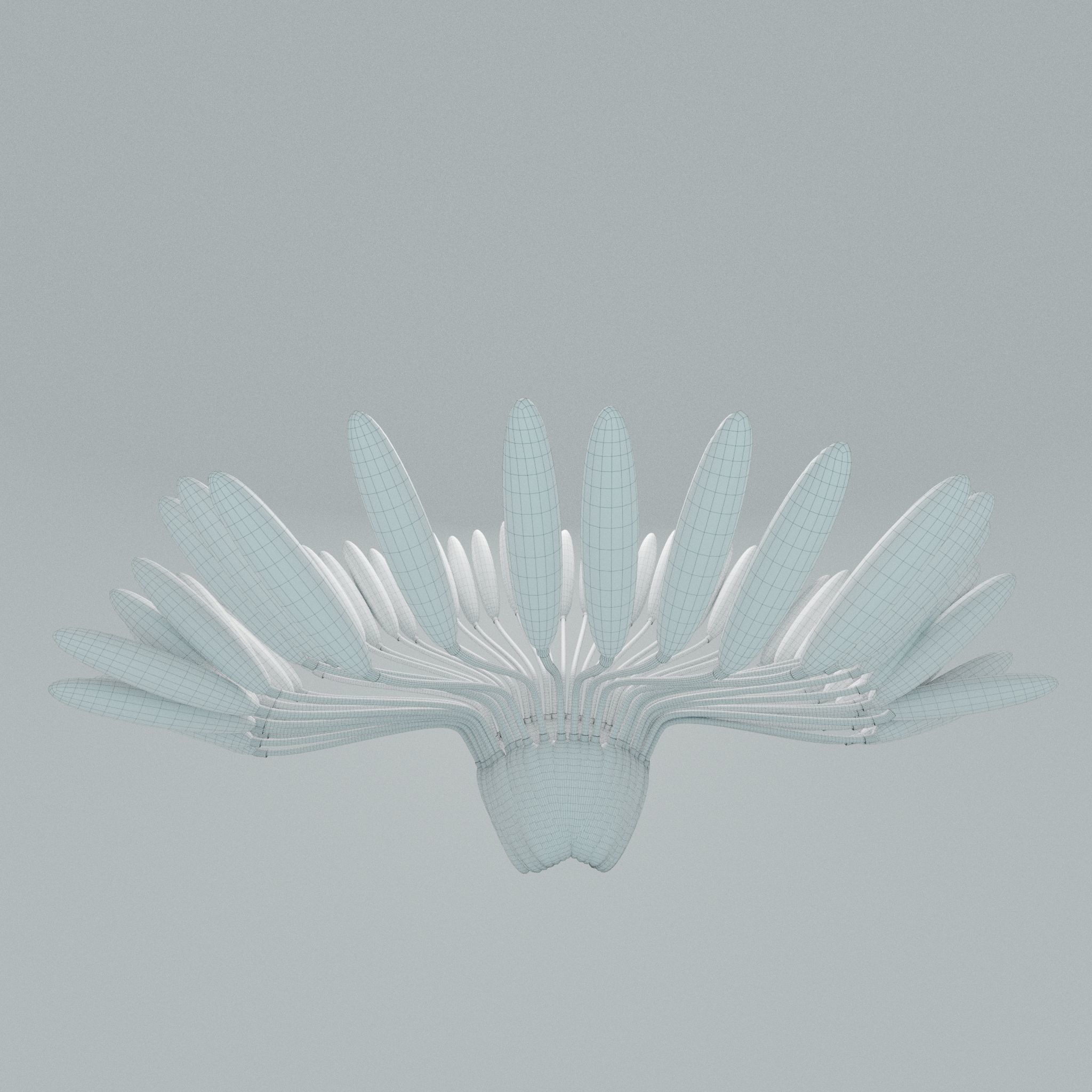 Floating Android Face 3D model_14