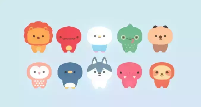 Animal cute pack