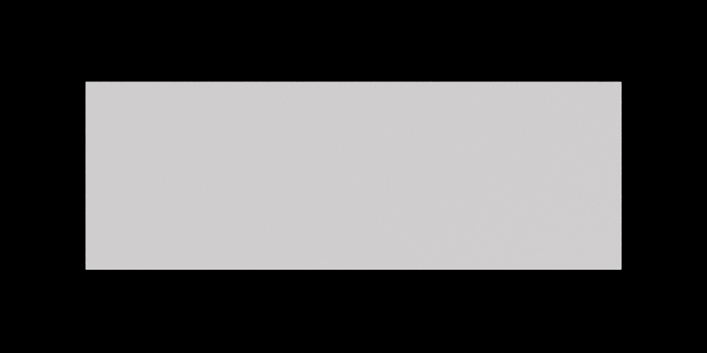 White Standing Shelf With Two Baskets Low-poly 3D model_1