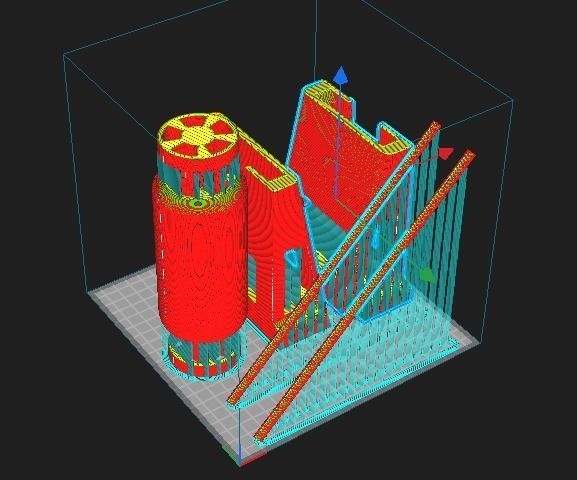 Filament dispensser  3D print model_6