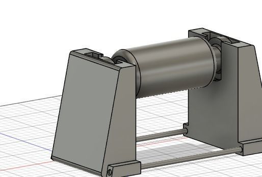 Filament dispensser  3D print model_1