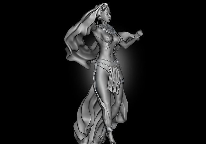 Oriental Dancer 3D print model