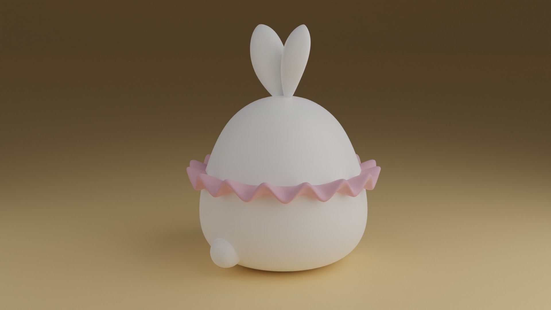 rabbit 3D print model_10