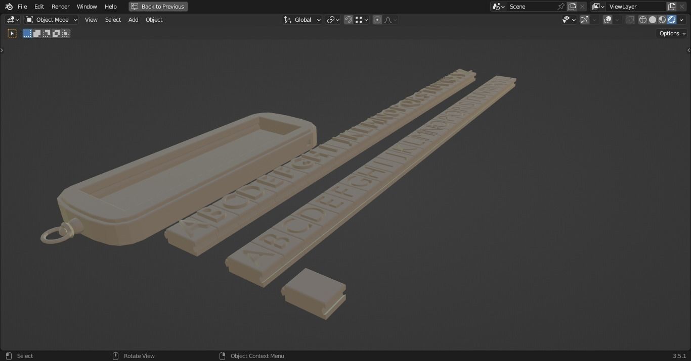 Customizable Name Tag 3D print model_2