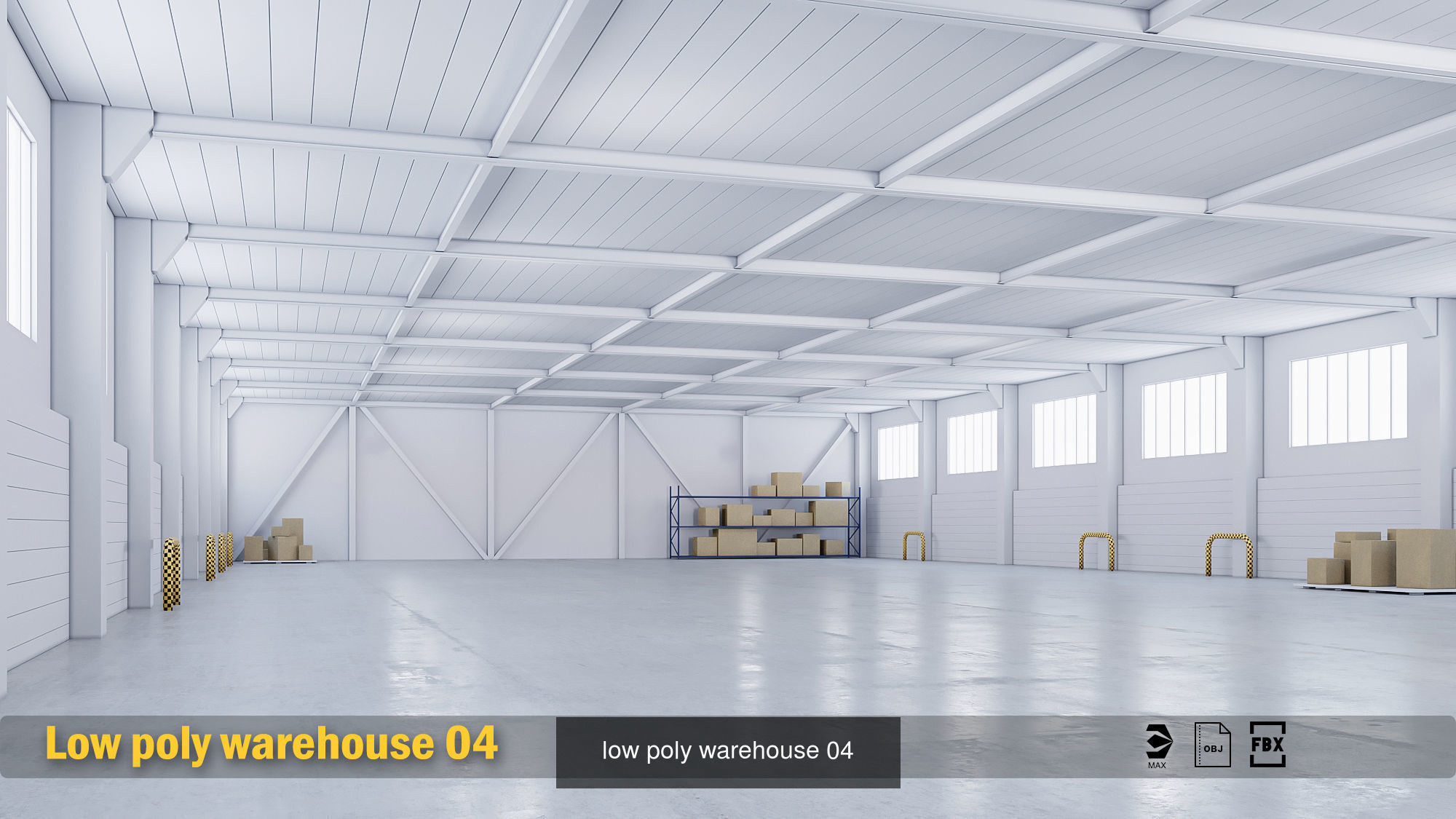 5 Low Poly Warehouse Collection vol 01 _14