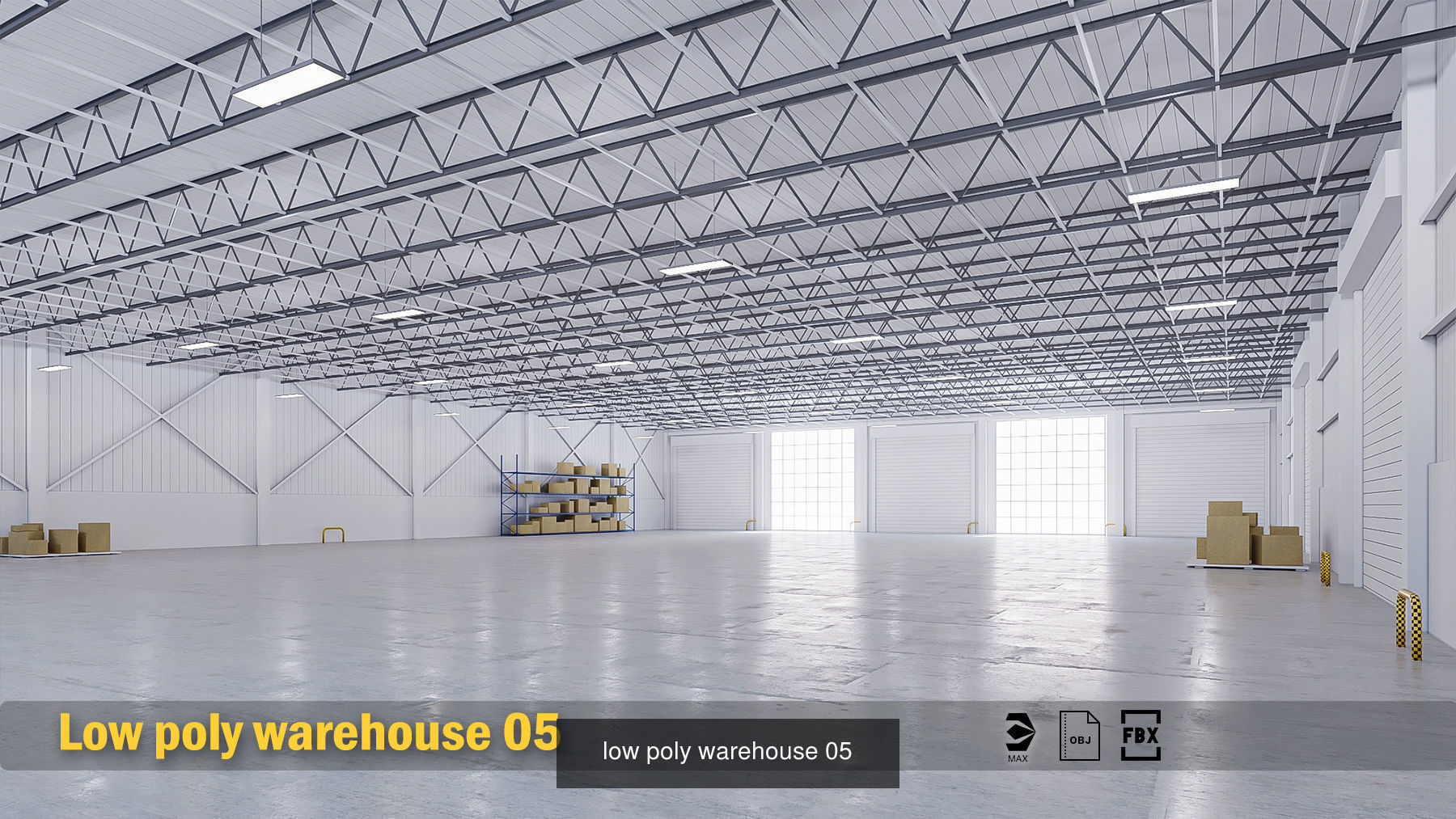 5 Low Poly Warehouse Collection vol 01 _25