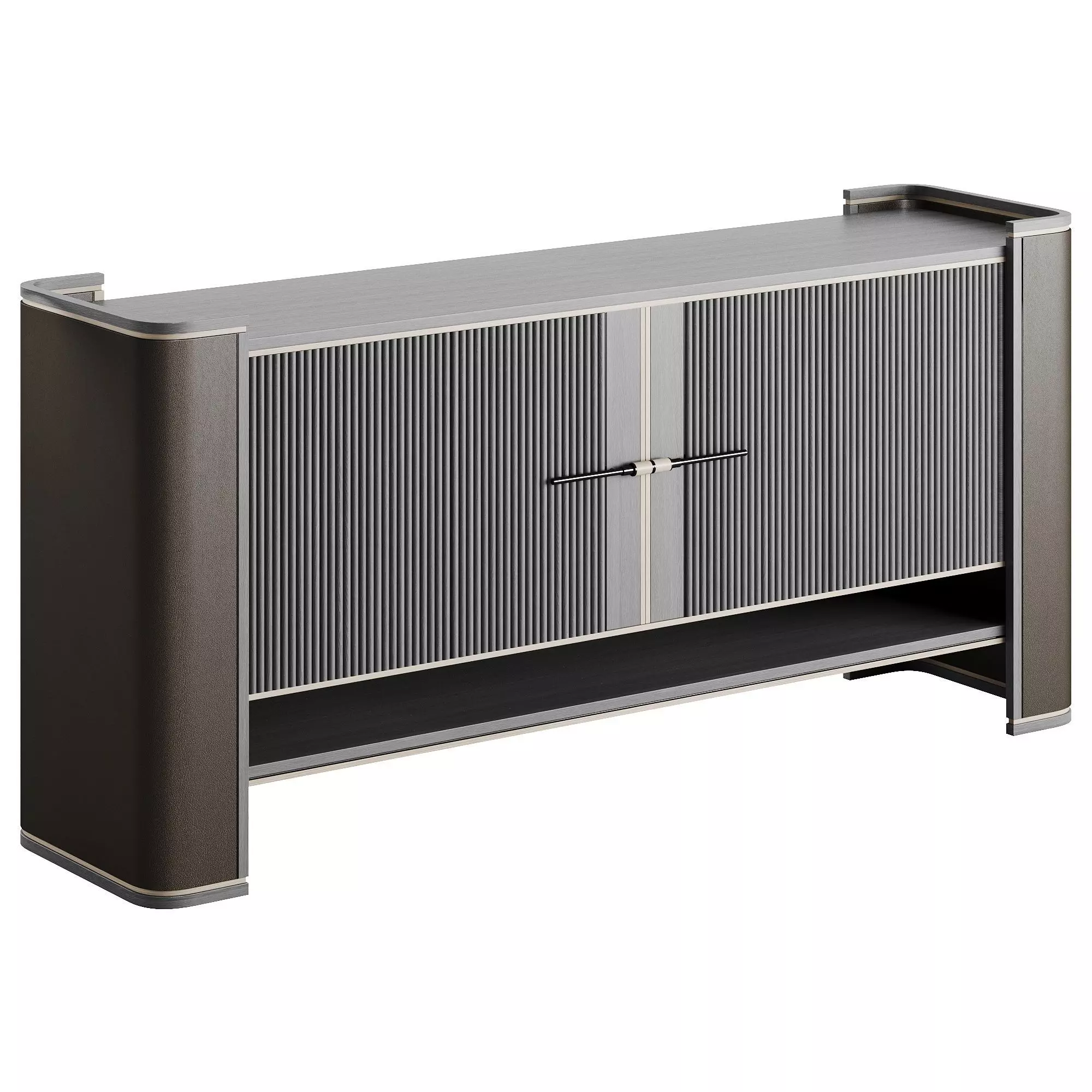 Frato BUENOS AIRES 2023 Black Sideboard Low-poly 3D model_0