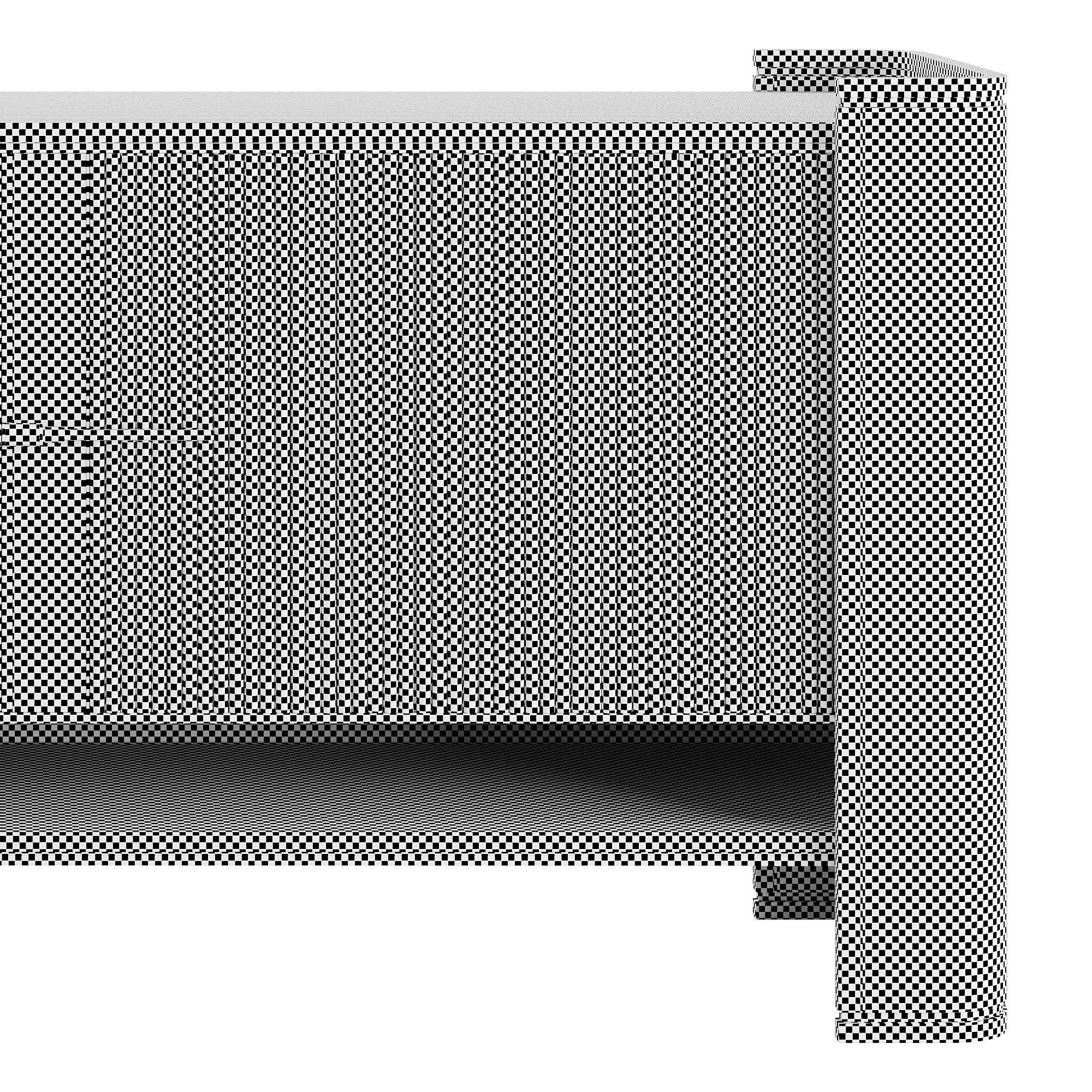 Frato BUENOS AIRES 2023 Black Sideboard Low-poly 3D model_6