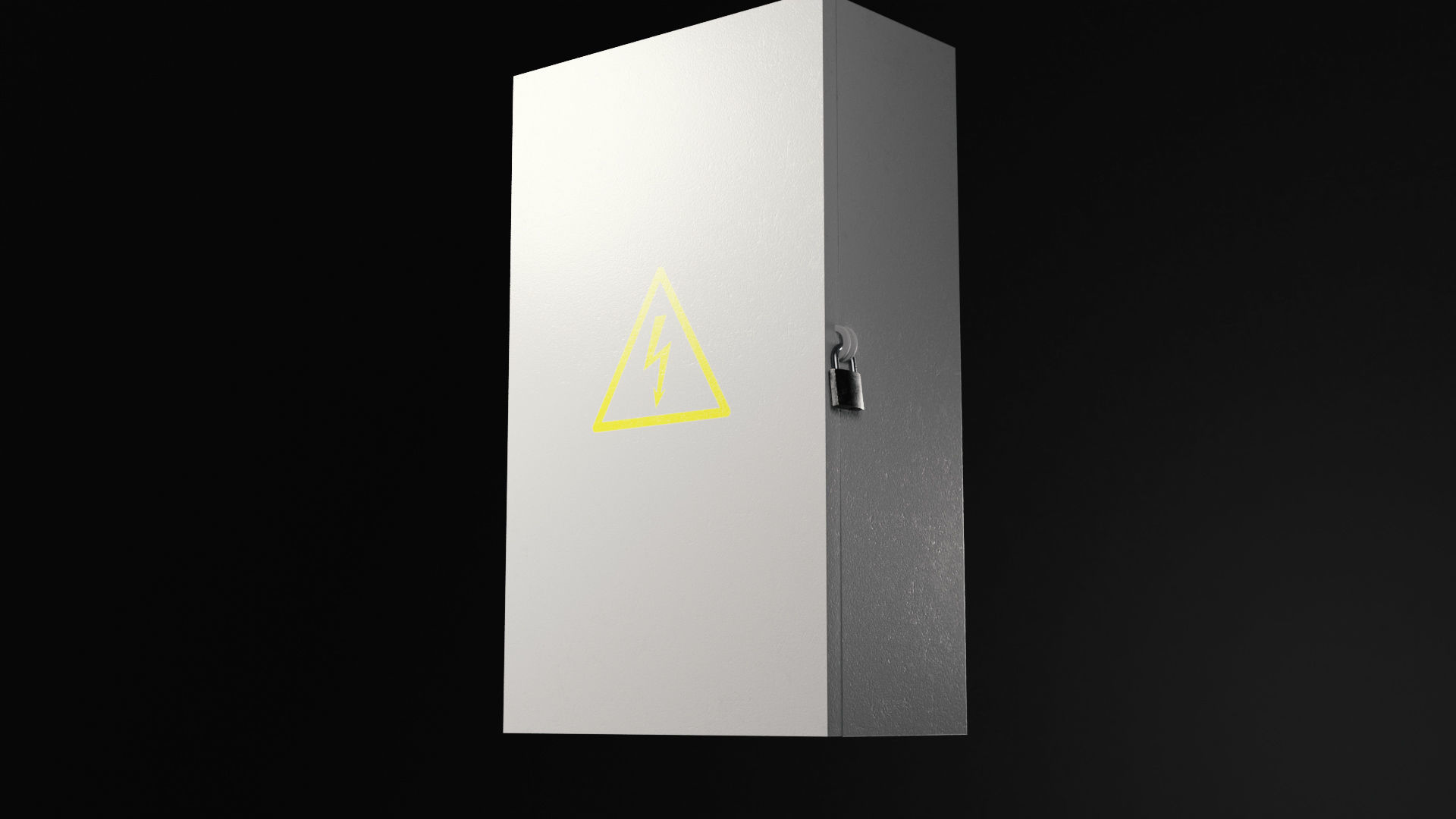 Low-Poly Electrical Control Panel by Nikdox Low-poly 3D model_13