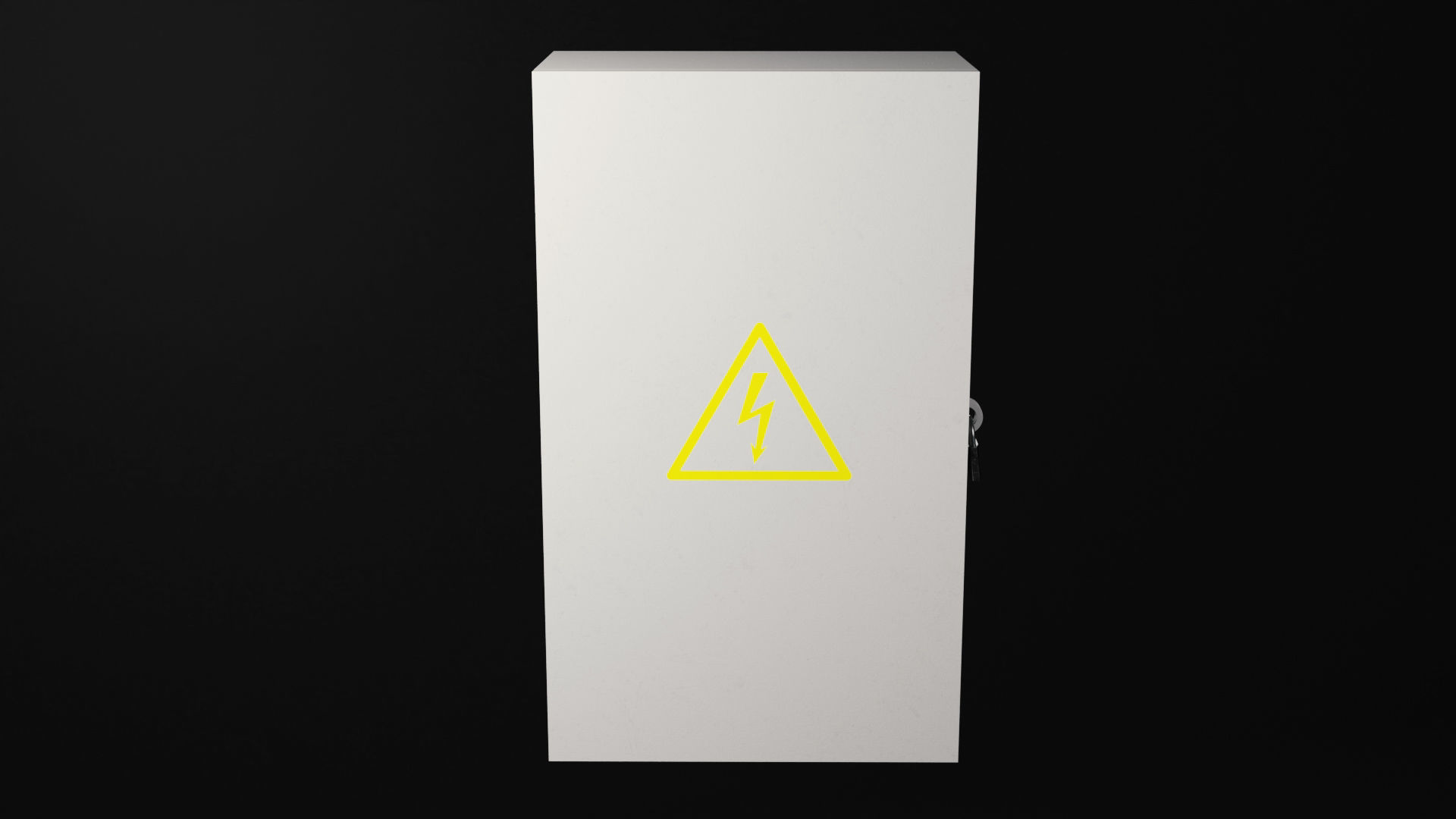 Low-Poly Electrical Control Panel by Nikdox Low-poly 3D model_16