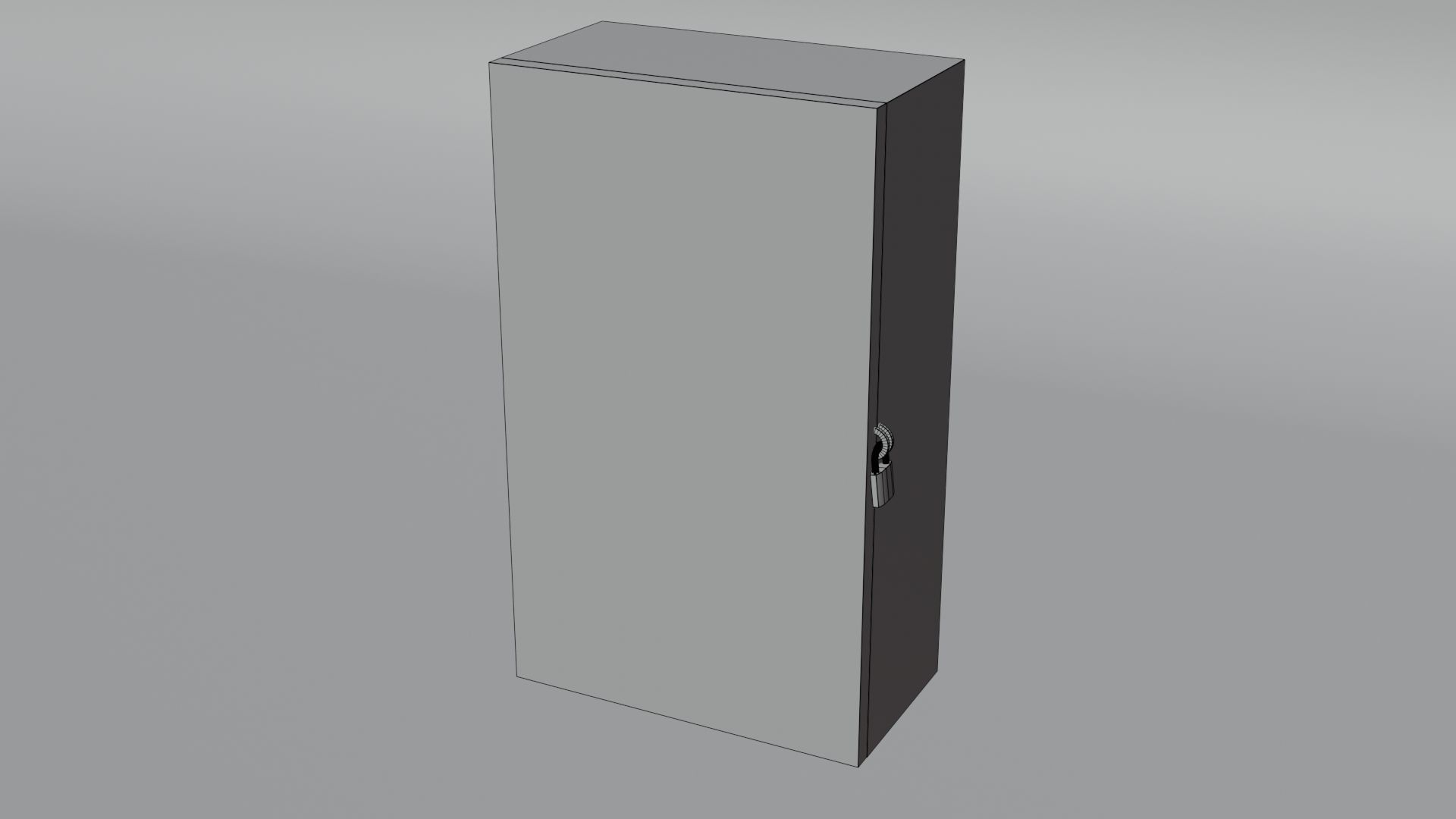 Low-Poly Electrical Control Panel by Nikdox Low-poly 3D model_19