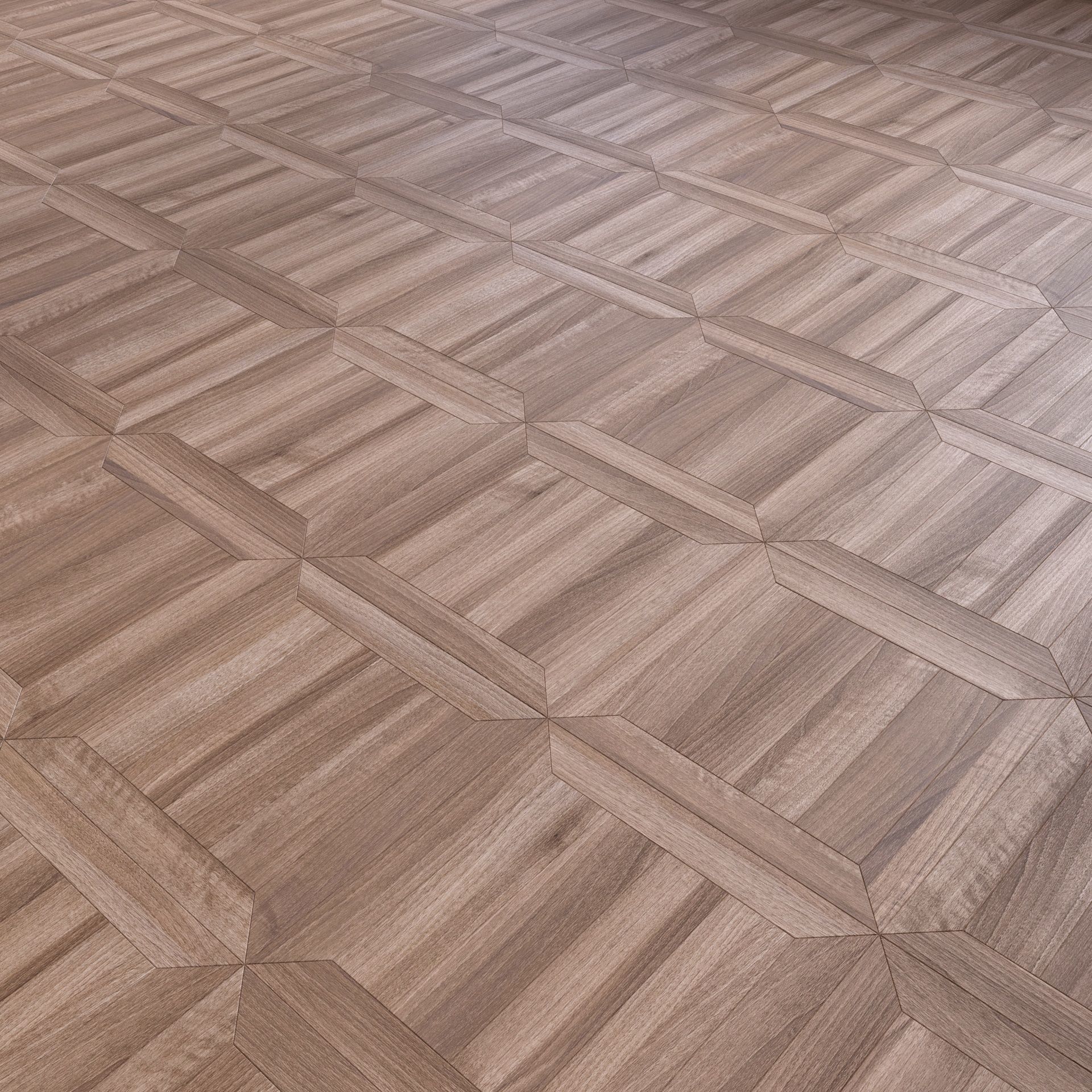 Parquet - Laminate - Wooden floor 4 in 1 3D model_10