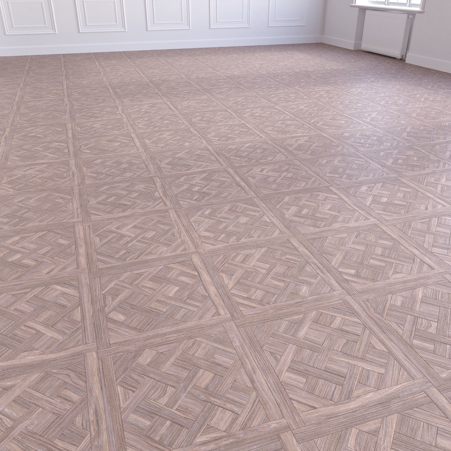 Parquet - Laminate - Wooden floor 4 in 1 3D model_20