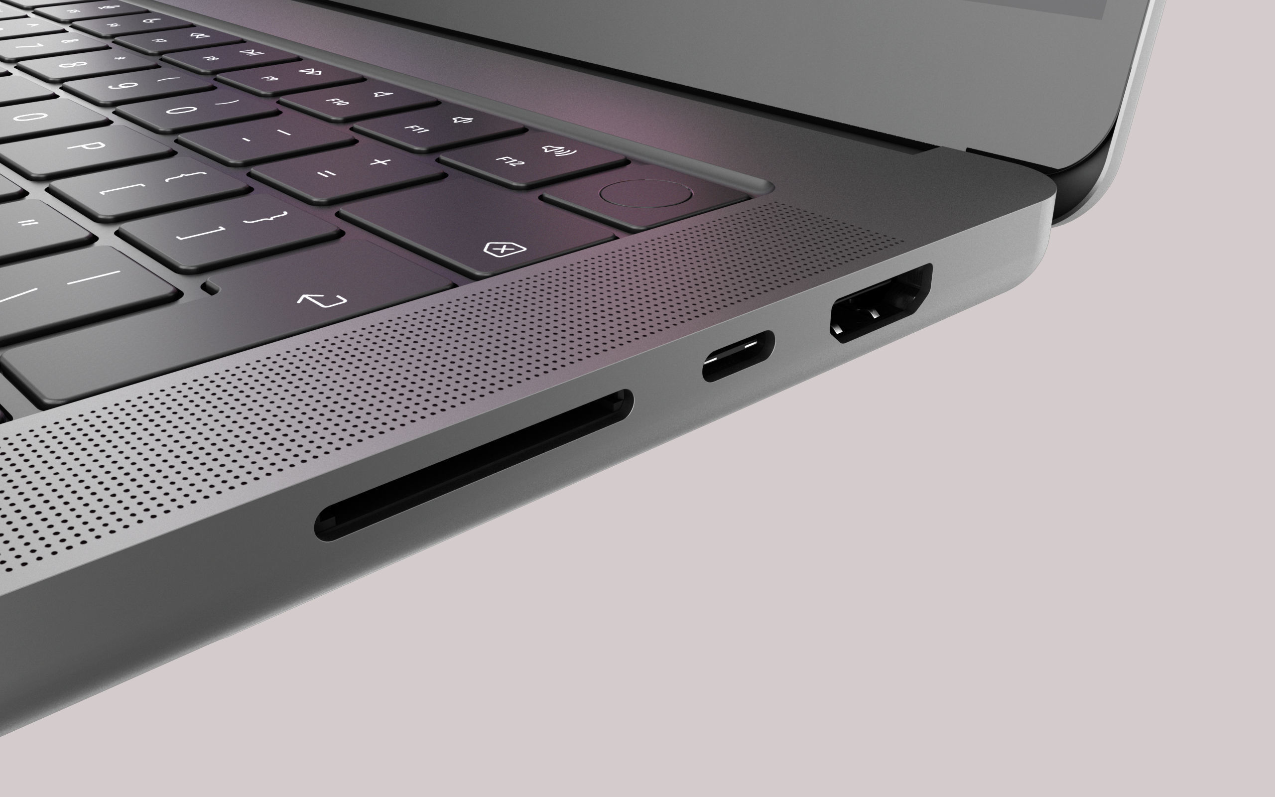 Apple Macbook Pro 14 3D model_5