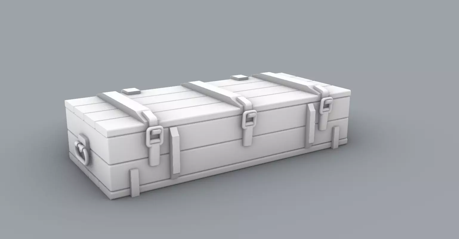 PM Ammunition Box 3D print model