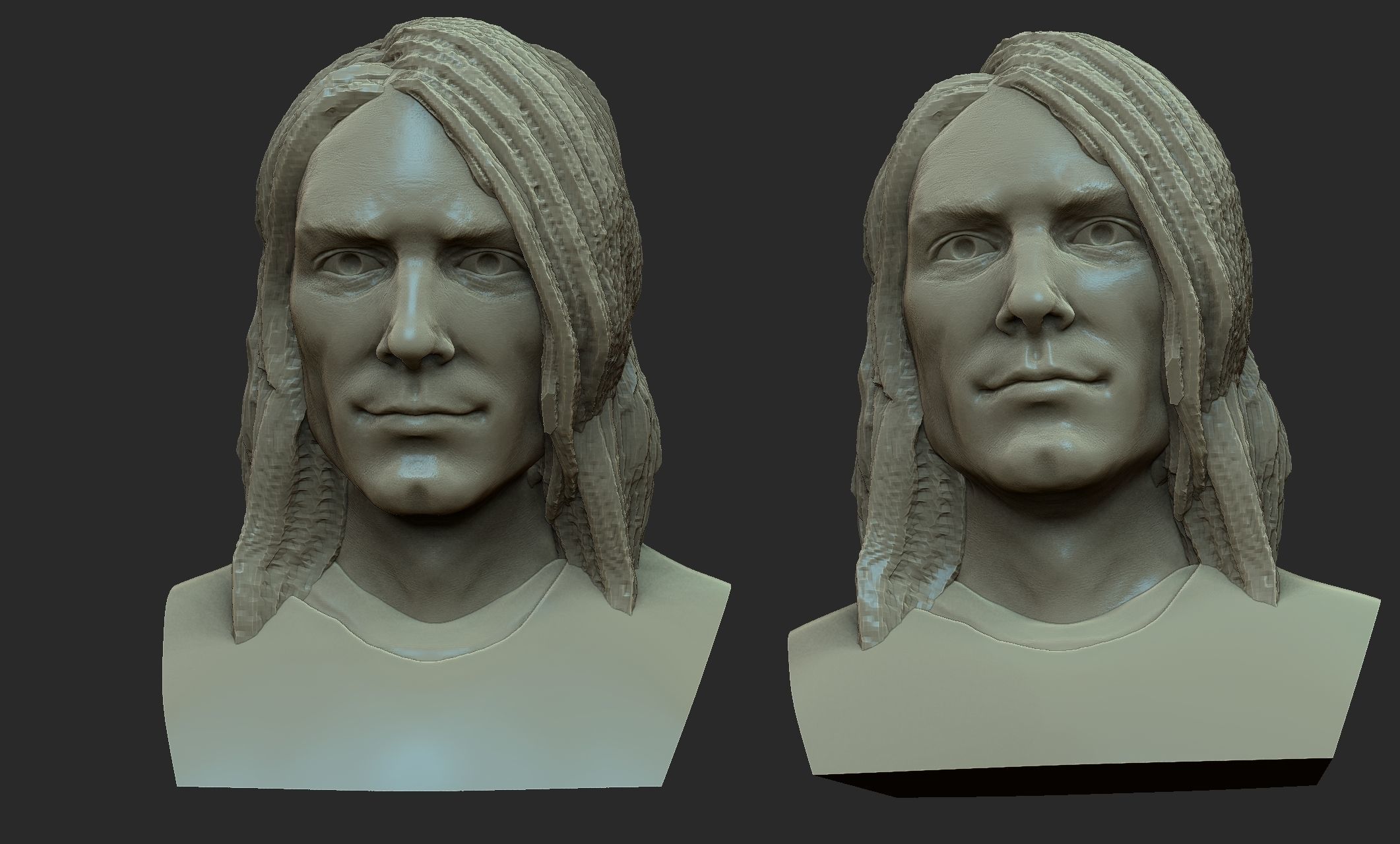 Kurt  Cobain 3D print model_2