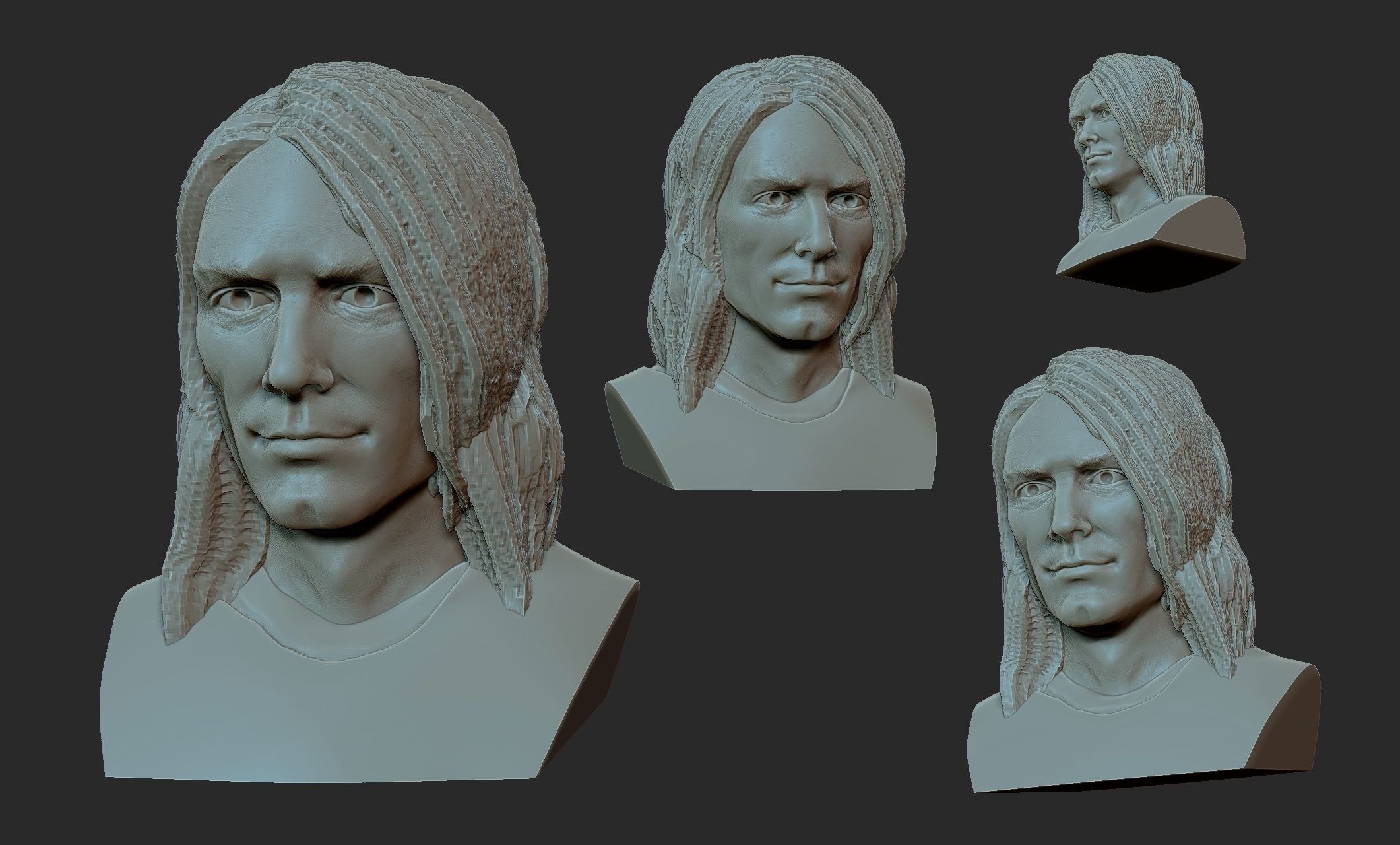 Kurt  Cobain 3D print model_6