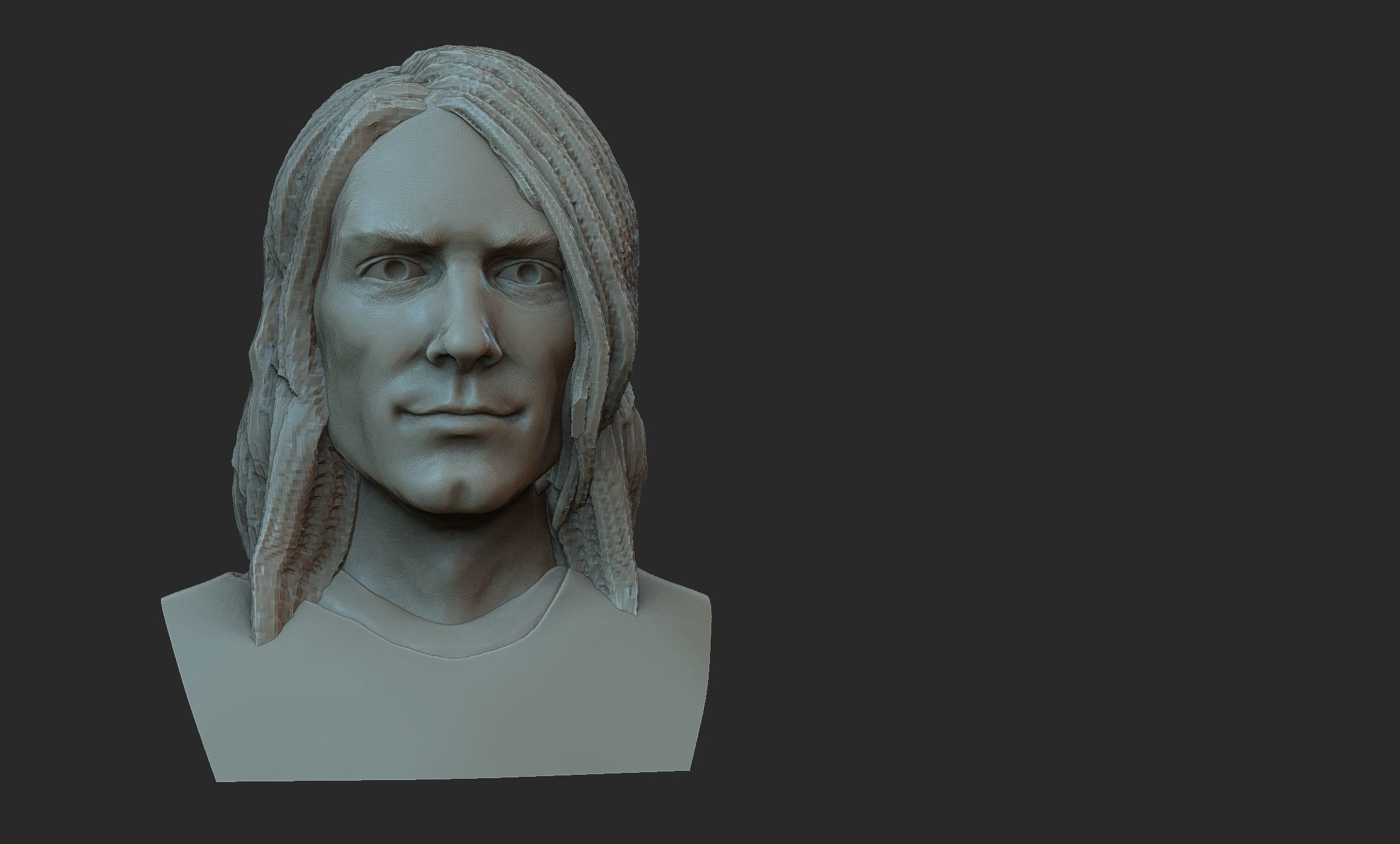 Kurt  Cobain 3D print model_1