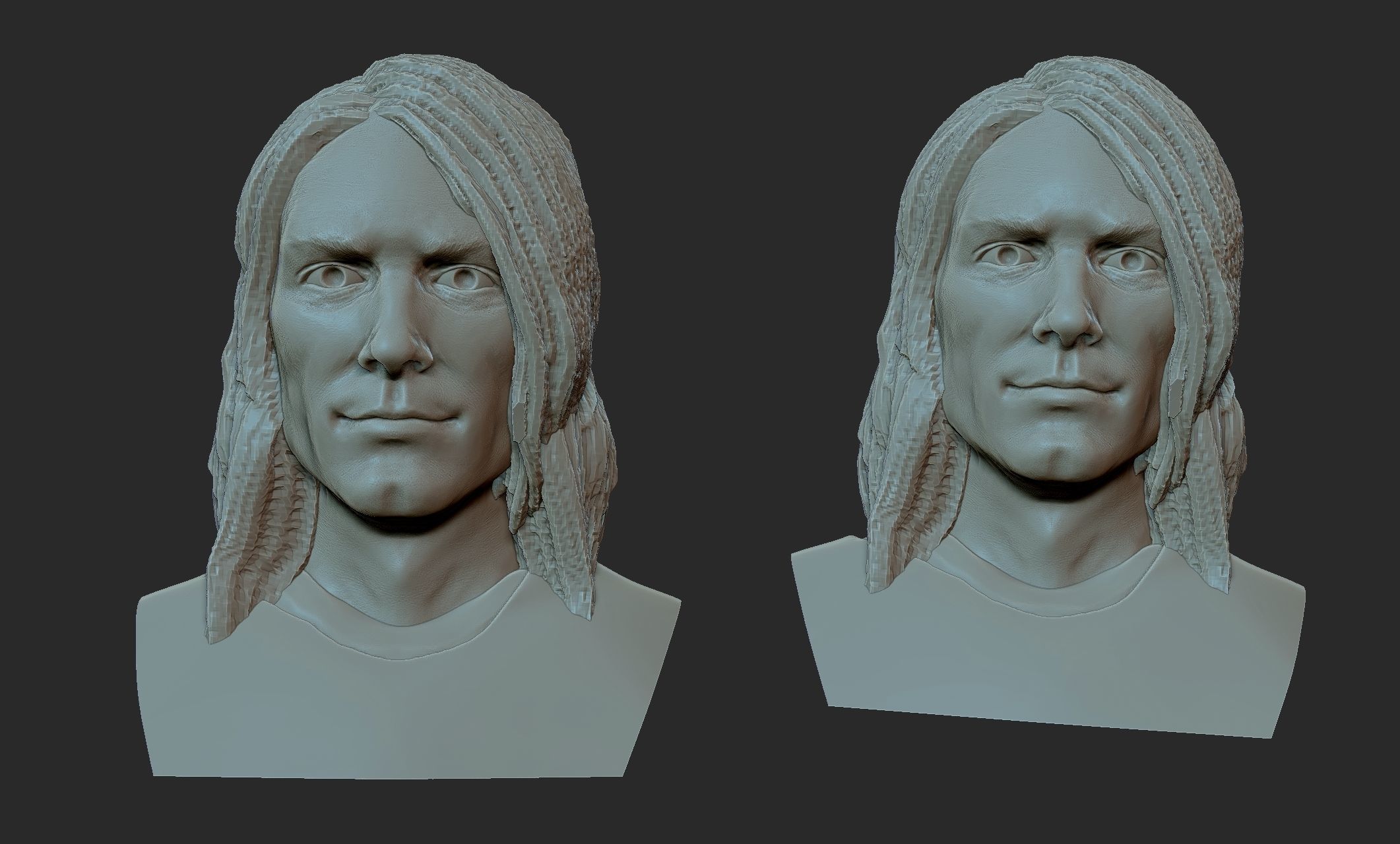 Kurt  Cobain 3D print model_4
