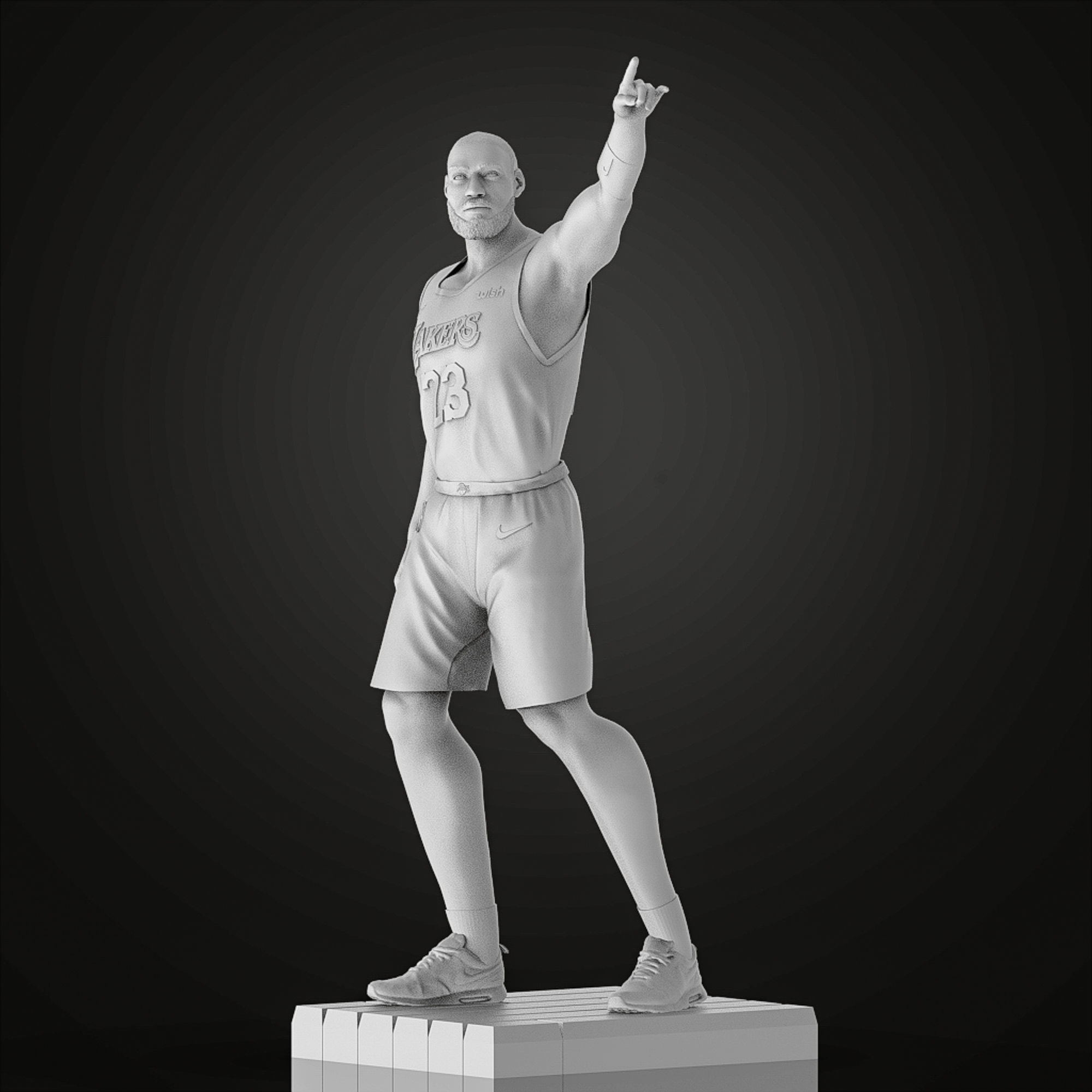 LeBron James 3D Printable 5 3D print model_16