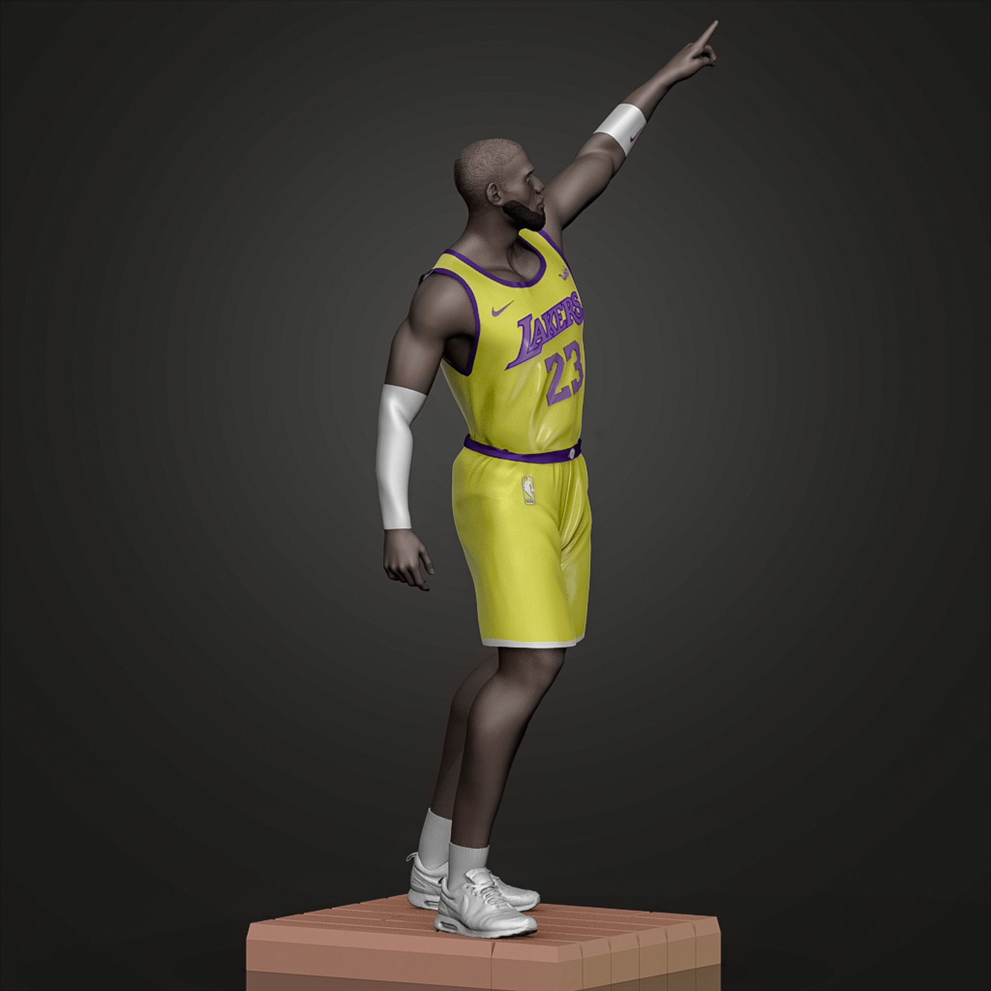LeBron James 3D Printable 5 3D print model_7
