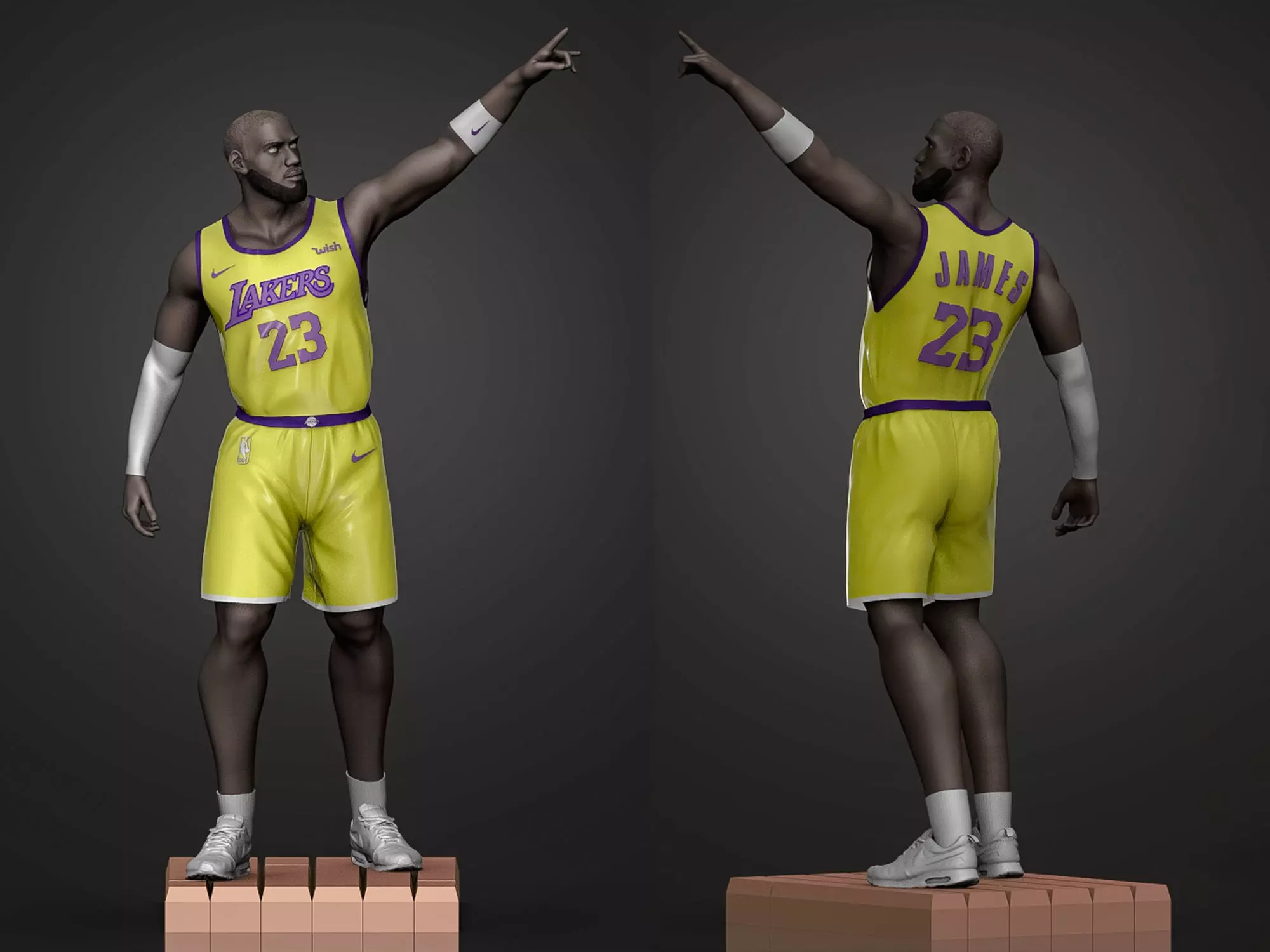 LeBron James 3D Printable 5 3D print model_0