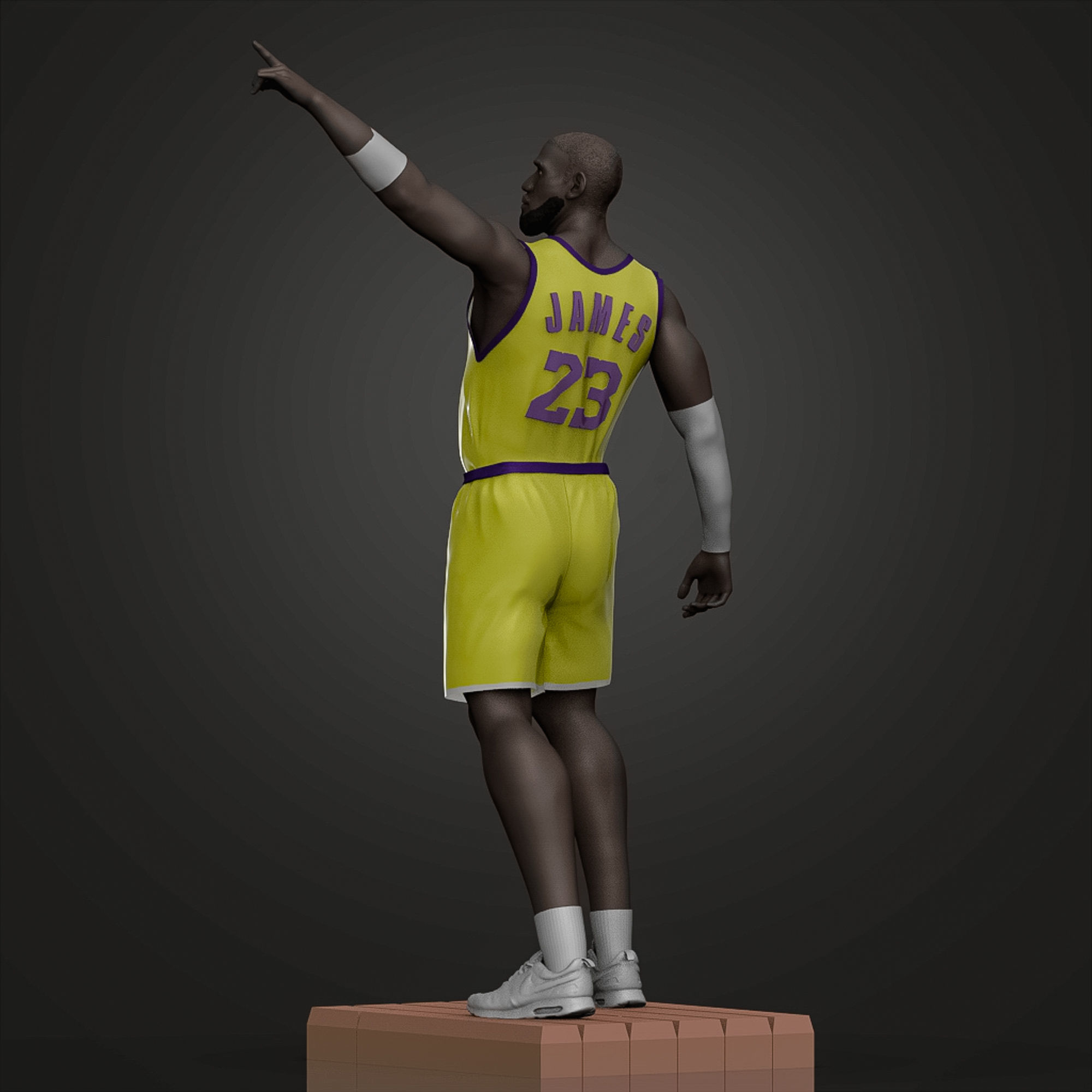 LeBron James 3D Printable 5 3D print model_5