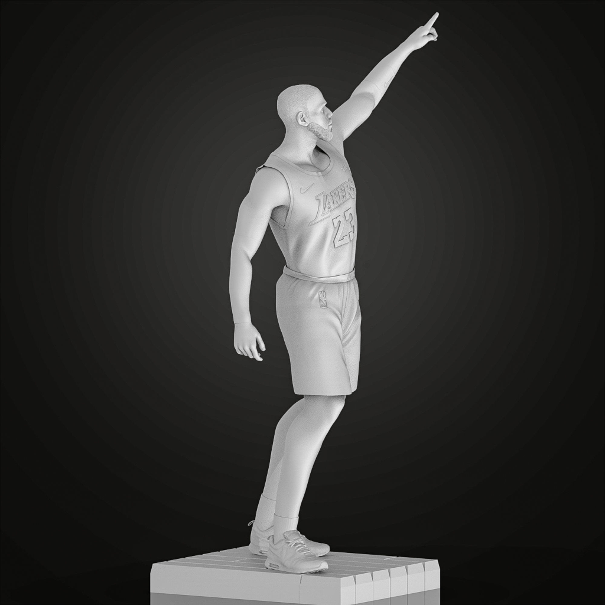 LeBron James 3D Printable 5 3D print model_19
