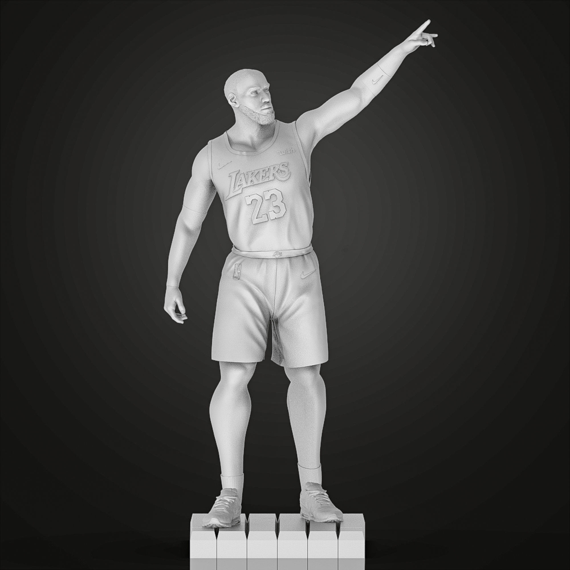 LeBron James 3D Printable 5 3D print model_14