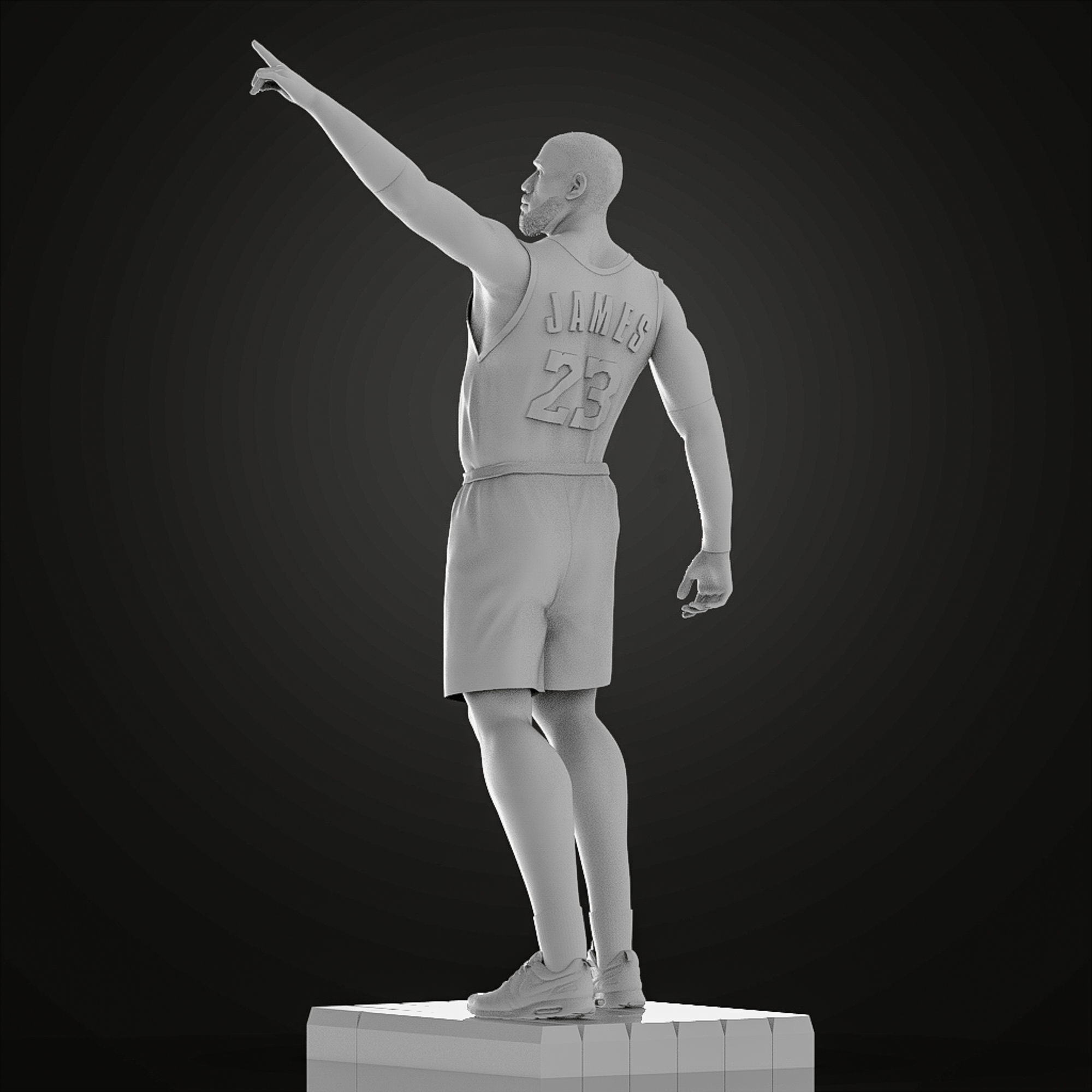 LeBron James 3D Printable 5 3D print model_17
