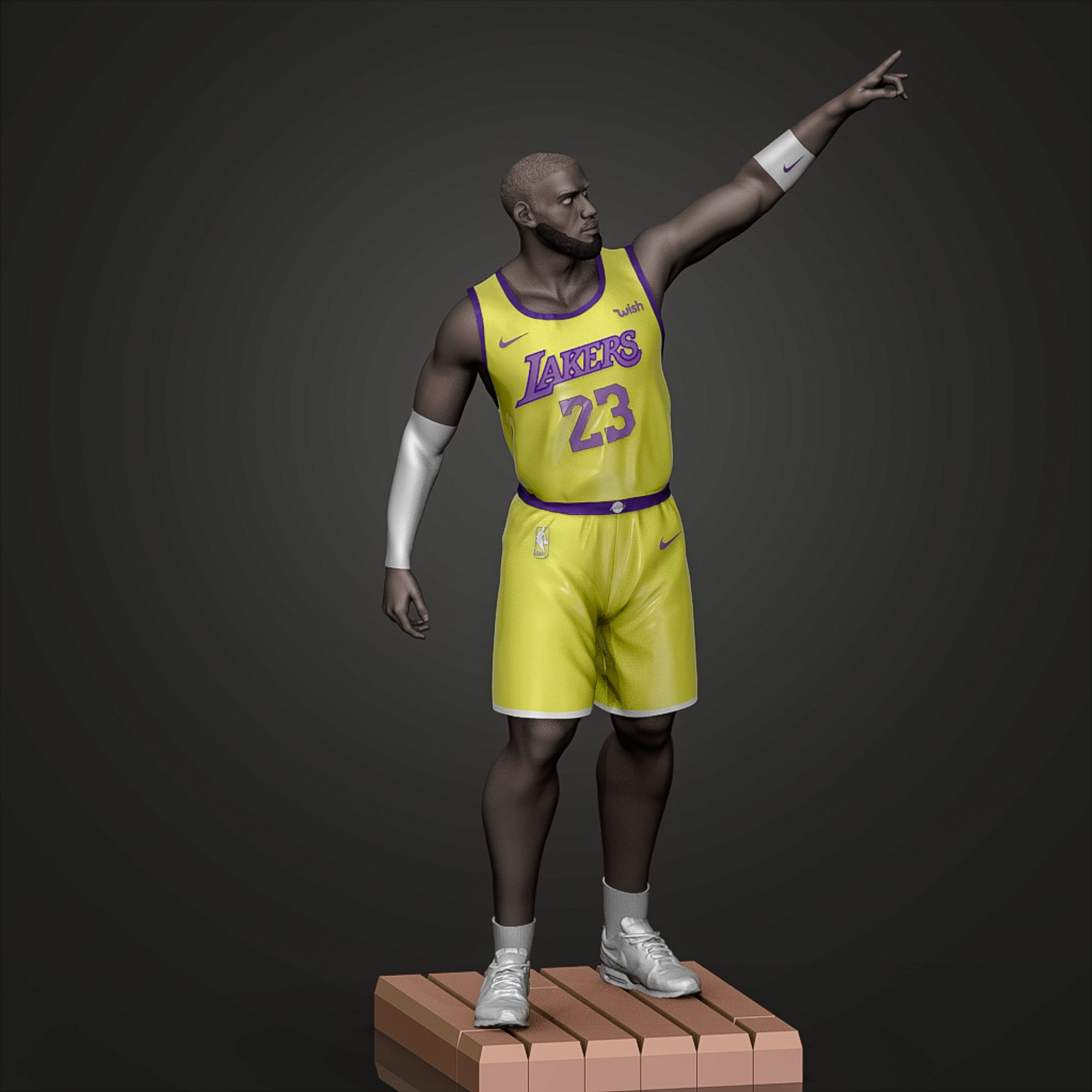 LeBron James 3D Printable 5 3D print model_8