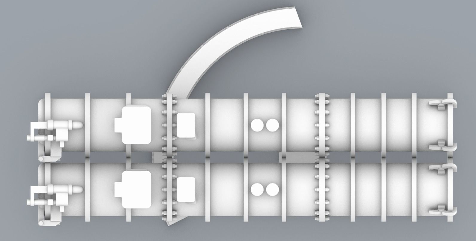 PM Type 53 Torpedo Tubes 3D print model_9