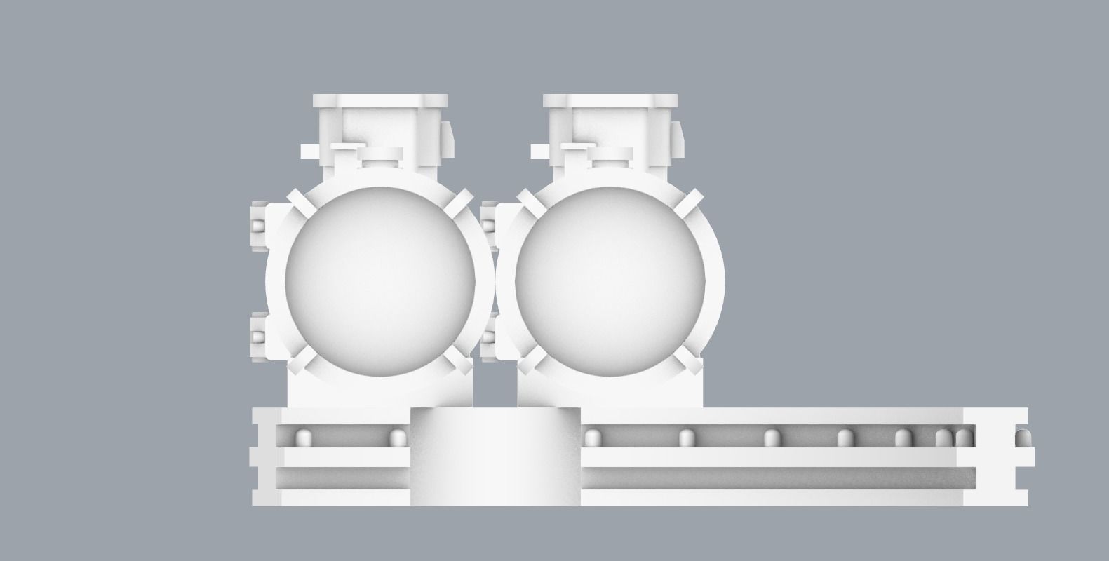 PM Type 53 Torpedo Tubes 3D print model_11