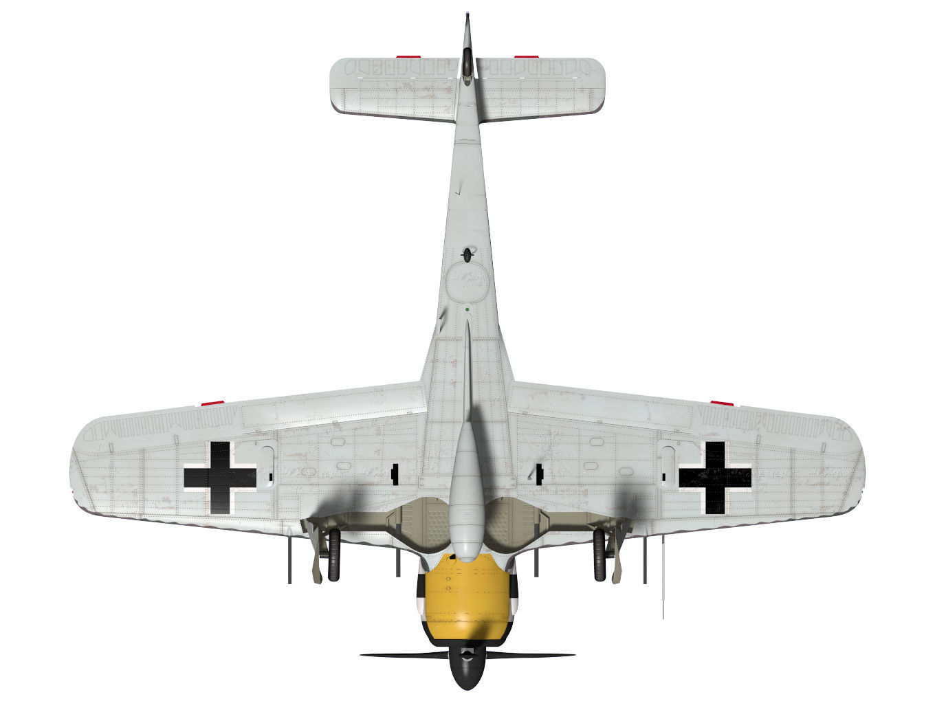 Focke Wulf Fw190 A6 3D model_15