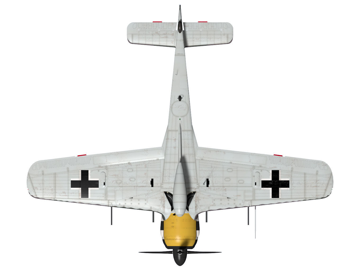 Focke Wulf Fw190 A6 3D model_14