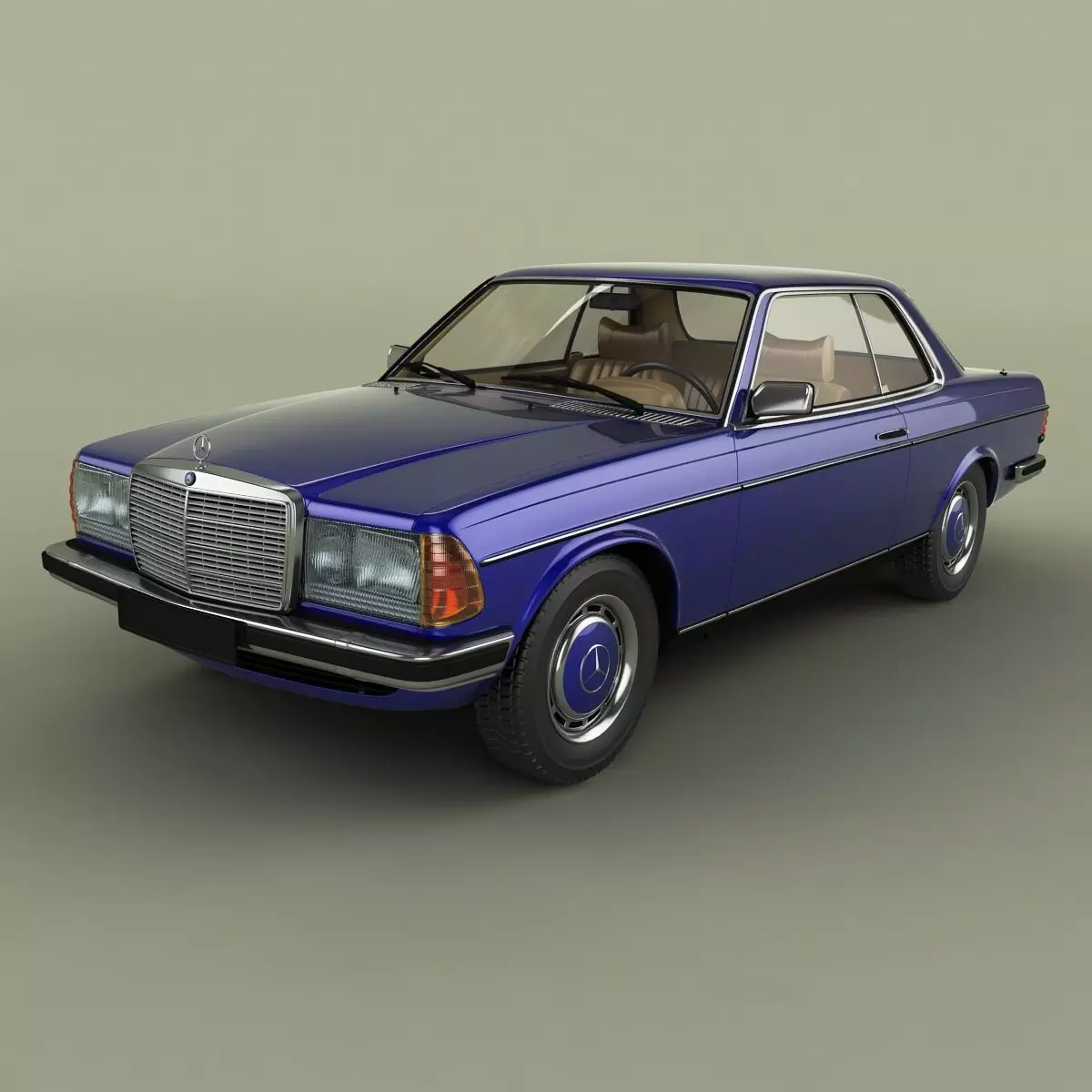 Mercedes-Benz C123 Coupe 3D model