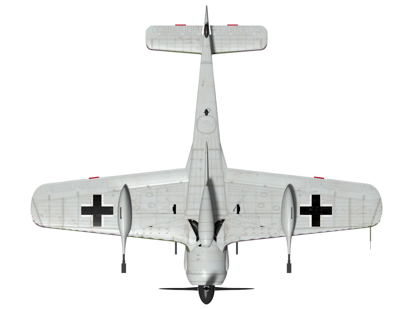 Focke Wulf Fw190 F8 R3 3D model_14