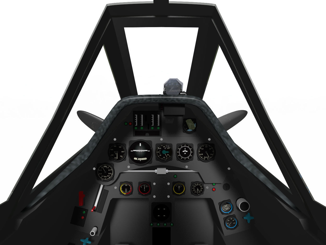 Focke Wulf Fw190 F8 R3 3D model_16